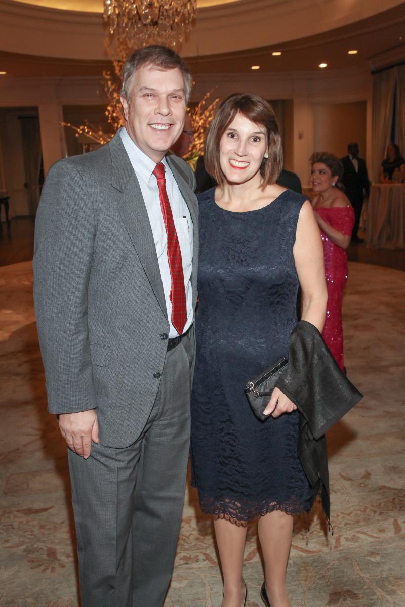 Doug and Dr. Linda Christians; Photo by Kim Coffman