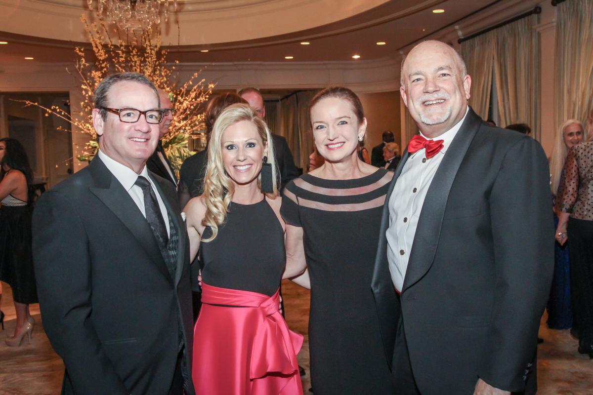 Eric and Abigail Berkman; Katherine and Brian Parsley; Photo by Kim Coffman