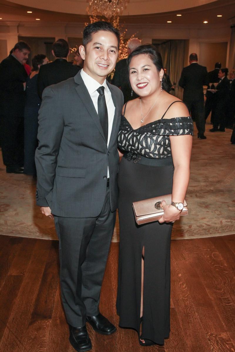 Hieu and Azel Tran; Photo by Kim Coffman