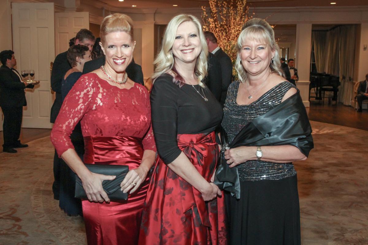 Karen Hammond; Lisa Goins; Donna Pugliese; Photo by Kim Coffman